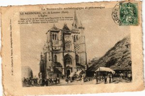 CPA Le NEUBOURG arr. de LOUVIERS - L'Église - Batie a la fin .. (182324)