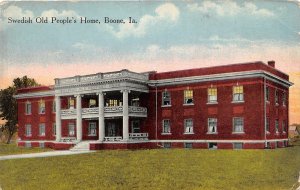 G87/ Boone Iowa Postcard c1910 Swedish Old People's Home4