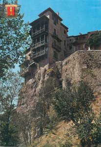 Postcard Europe Spain tipical home on a cliff 
