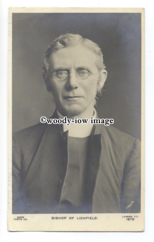 sy3146 - Bishop of Lichfield - postcard