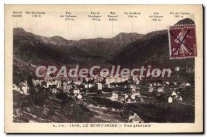 Old Postcard Le Mont Dore Vue Generale