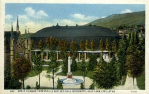 Great Mormon Tabernacle - Salt Lake City, Utah UT  