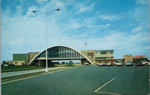 Famous Over the Road Glass House Restaurant Vinita OK Postcard PC390