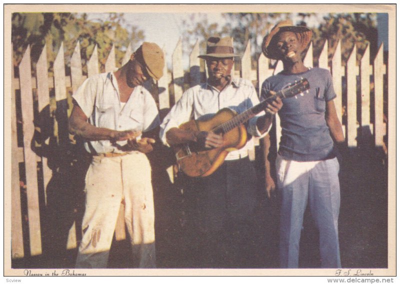 NASSAU in the BAHAMAS , 50-70s : Musical Trio