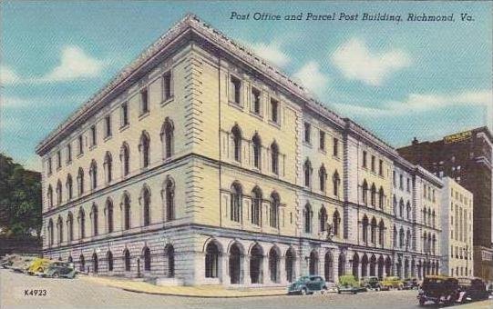 Virginia Richmond Post Office And Parcel Building