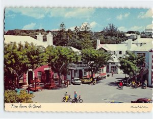 Postcard Kings Square, St. George's, British Overseas Territory