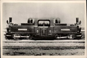 Porthmadog Wales Locomotive Train James Spooner Real Photo Vintage Postcard