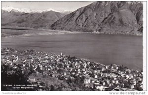 Switzerland Locarno Mauralto verso Magadino 1966 Photo