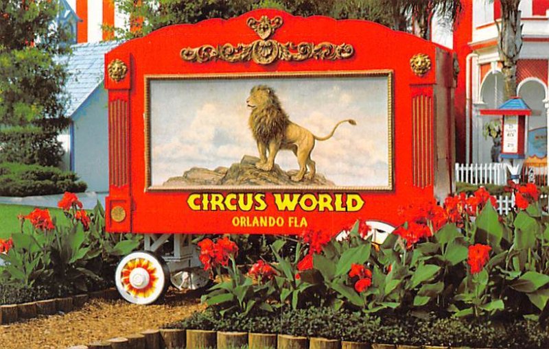 Circus Wagon Circus World Unused 