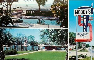 MS, Gulfport, Mississippi, Moody's Motel and Cottages, Dexter Press No. 67229-B