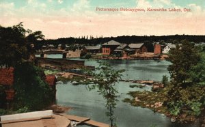 Vintage Postcard 1911 Picturesque Bobcaygeon Kawartha Lakes Ontario Canada