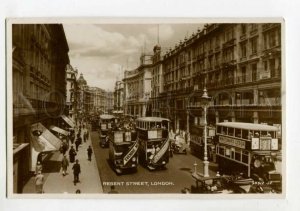 3108890 LONDON Regent Street & ADVERTISING on Bus Vintage PC