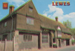 Misprint Of Anne Of Cleaves House Lewes Sussex Henry VIII Postcard