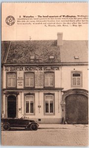 Postcard - The head-quarters of Wellington - Waterloo, Belgium