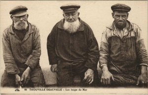 CPA TROUVILLE DEAUVILLE - Les loups de Mer (140983)