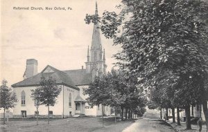 New Oxford Pennsylvania Reformed Church Vintage Postcard AA49504