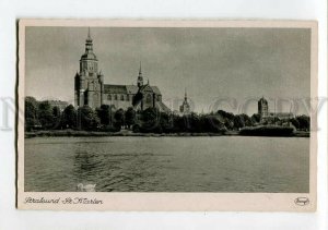 3150987 GERMANY STRALSUND St.Marien Vintage postcard