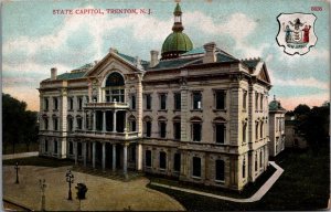 State Capitol Trenton New Jersey Vintage Postcard C054