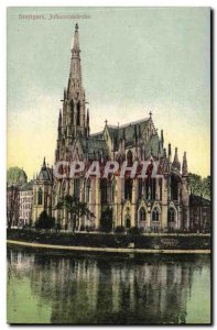 Stuttgart Old Postcard Johanniskirche