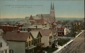 Elizabeth NJ Birdseye View c1910 Postcard