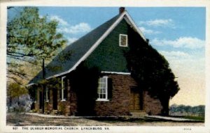 The Quaker Memorial Church - Lynchburg, Virginia