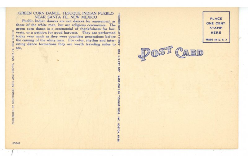 NM - Tesuque Pueblo. Green Corn Dance