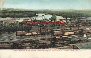 Panama, La Boca, Panama Canal, Pacific Entrance, Train Yard, American News Pub