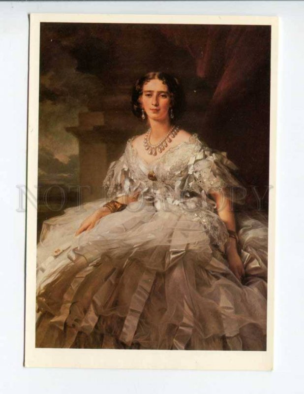 405704 USSR 1983 Hermitage Francois Xavier Winterhalter portrait of Yusupova