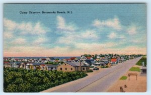 NORMANDY BEACH, New Jersey NJ ~ CAMP OSBORNE ca 1940s Ocean County  Postcard 