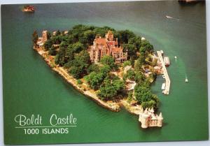 Boldt Castle - aerial - Alexandria Bay, 1000 Islands, New York