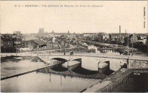 CPA Rennes vue generale (1235771)