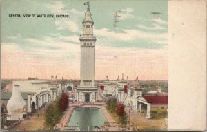 General View of White City Chicago IL Postcard PC568