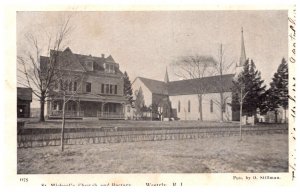 Rhode Island  Westerly  St. Michael's Church and Rectory