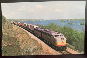 Vintage Postcard 1959 ALCO Canadian Pacific 4001 (4-8-8-4) Locomotive