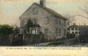 Sunday School - Beverly, Massachusetts MA Postcard