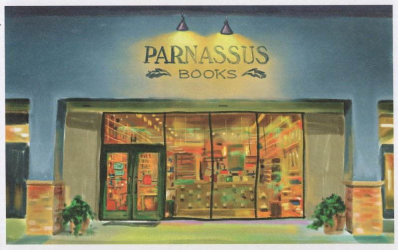 Parnassus Books Nashville Tennessee Bookstore Book Shop Painting Postcard