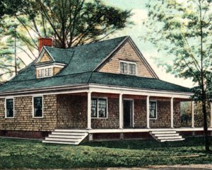 Bound Brook NJ Club House Postcard New Jersey