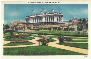 Pennsylvania Railroad Train Station Baltimore Maryland