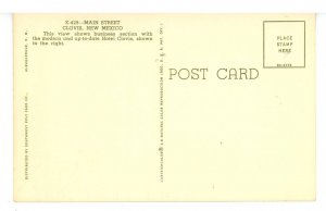 NM - Clovis. Main Street ca 1958