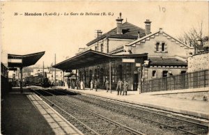 CPA MEUDON La Gare de Bellevue. (509710)