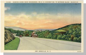 Swannanoa/Asheville, North Carolina/NC Postcard, Highway, Near Mint