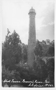 Lot143 real photo shot tower browns river  tasmania australia