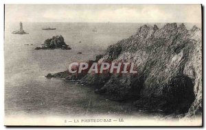 Old Postcard The Pointe Du Raz