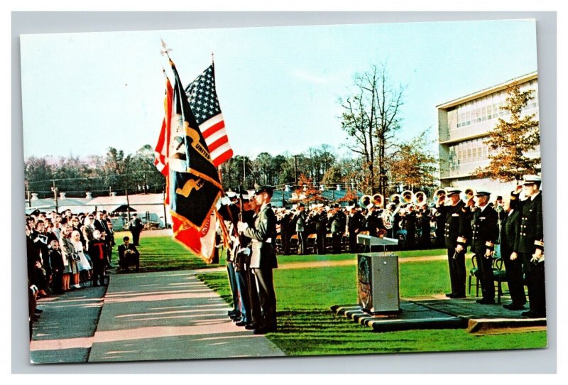 Vintage 1960's Postcard US Naval Amphibious Base Little Creek Norfolk Virginia