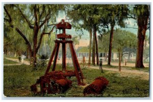 c1910 Remains of Old Spanish Sugar Mill Daytona Florida FL Antique Postcard