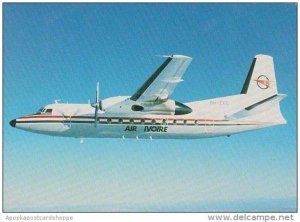 Air Ivoire Skyliner Cards No 055 Fokker F27 Mk600