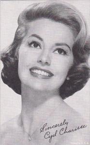 Vintage Arcade Card Cyd Charisse