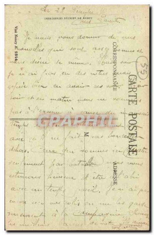 Commercy - Caisse d & # 39Epargne - Old Postcard