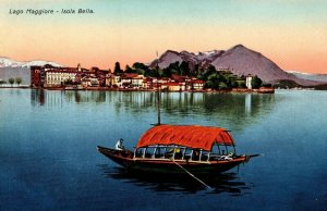 Italy Lago Maggiore Isola Bella Vintage Postcard 04.20