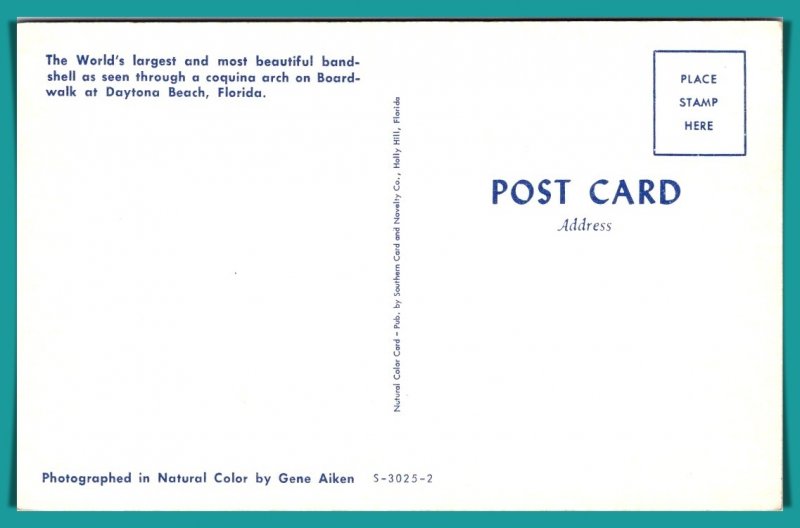 Florida, Daytona Beach - World's Largest Bandshell - [FL-857]